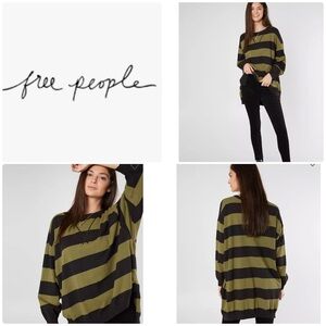 Free People | Surfin On Your Stripes Sweater